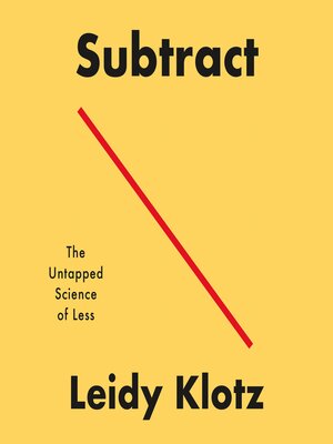 cover image of Subtract